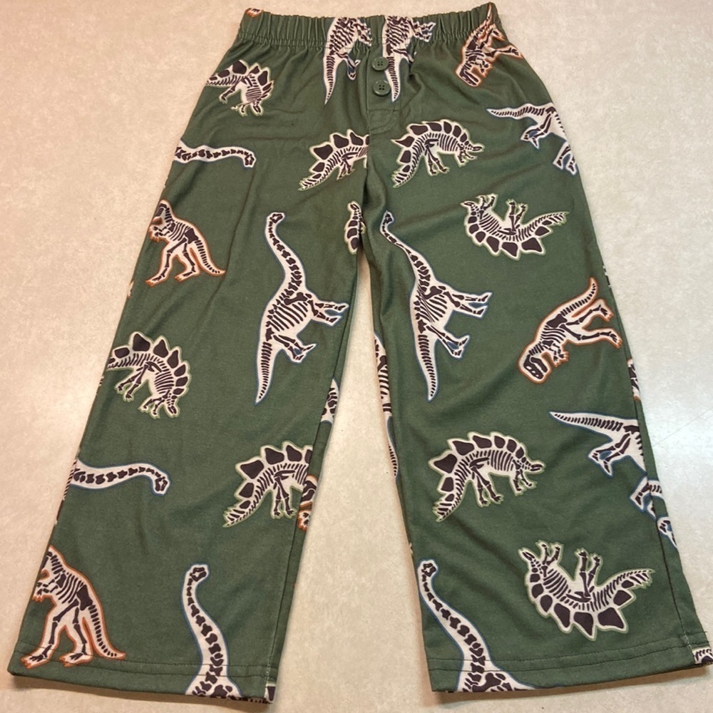 Gymboree Dinosaur Pajama Bottoms EUC Size XS